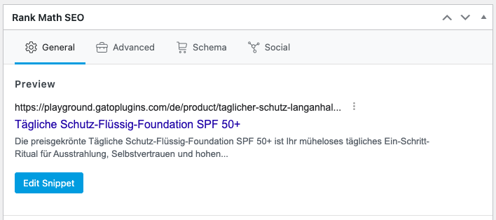 Przetłumaczony tytuł i opisy SEO